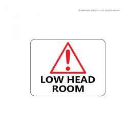 Signage- Low Head Room