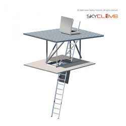 Fold Down, Ceiling Ladder & SPACE GATE Access Hatch Combo