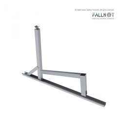 Single Guardrail Post Kit with Walkway Support