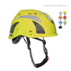 apex vented multi-impact helmet, yellow