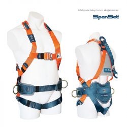 1300 ERGO Full Body Fall Arrest Harness with Padded Waist Band & Side D-Rings
