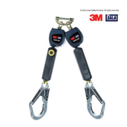 DBI-SALA® Nano-Lok™ Twin Leg SRL with Quick Connector & Steel Scaffhook, 1.8m 3101345