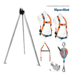 SPANSET Confined Space Kit with Recovery SRL 6040-CS-H-T-3W-0