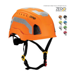 APEX X2 Vented Multi-Impact Helmet Orange FrontZAX201